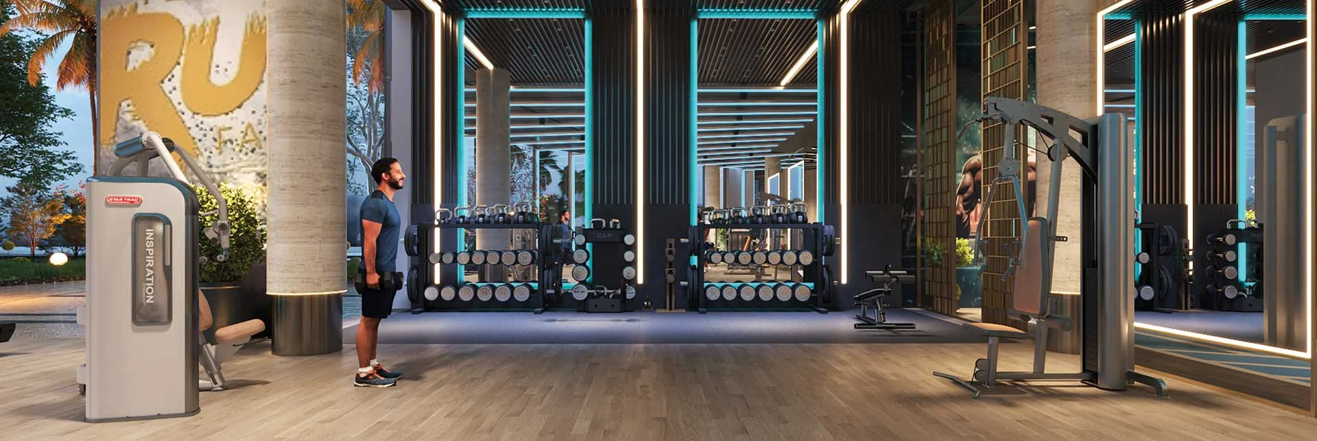 Smartworld One DXP fitness centre
