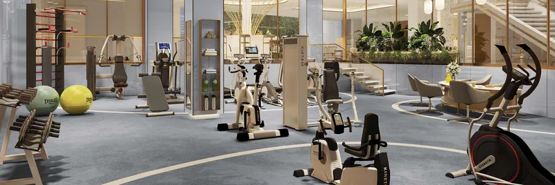 Gymnasium at Smartworld Orchard, Sector 61 Gurugram